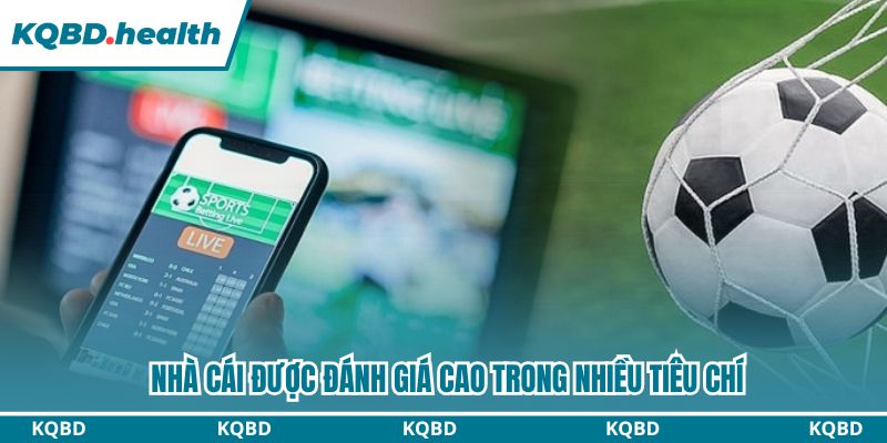 Nhà cái được đánh giá cao trong nhiều tiêu chí